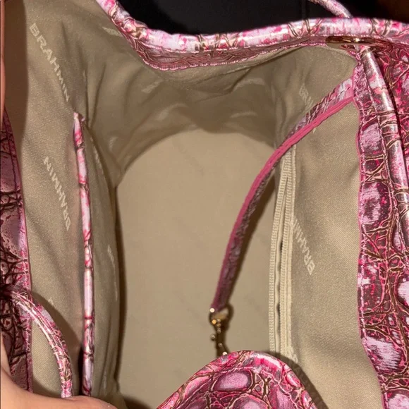 Brahmin Allie sling backpack Beginia Pink Minx - Picture 8 of 9